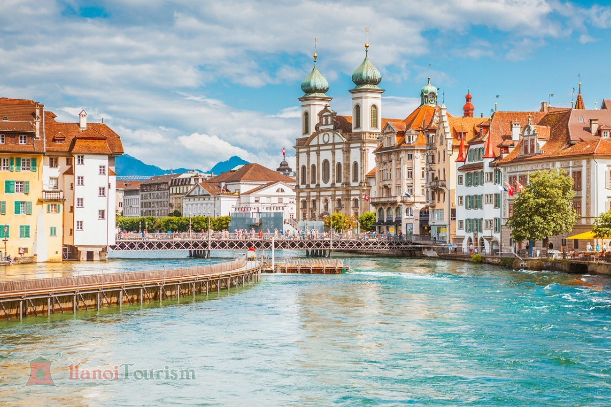 Khu Phố cổ Luzern - Thụy Sĩ