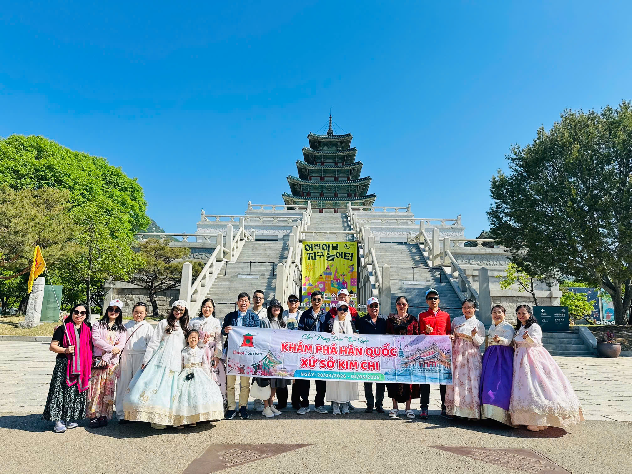 Đoàn khách Hàn Quốc của Hanoi Tourism